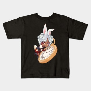 White Rabbit dandy boy Kids T-Shirt